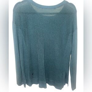 lululemon athletica green Textured Shoulder Sweater
